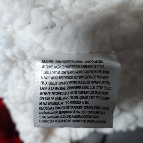 The Comfy Red Black Plaid Wearable Oversized Fleece Blankets - Picture 11 of 14